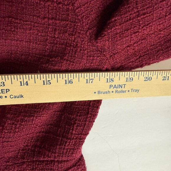 J. Crew Womens Tweed Peplum Blazer Jacket Sz 4 Cotton Preppy Pink Academia - Picture 7 of 11